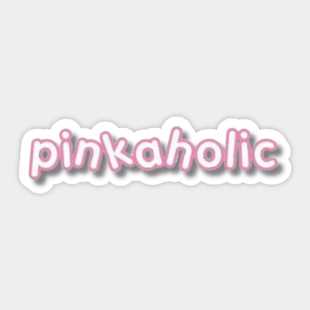 pinkaholic Sticker by cloudviewv2